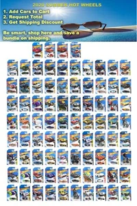 2020 Hot Wheels Main Line Series You Pick A - H Case, Summer Hot Wheels 12/21/20 - Picture 1 of 77