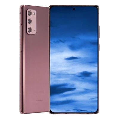 Samsung Galaxy Note 20 5G DS 256GB Mystic Bronze Android Smartphone gut - Bild 1 von 4