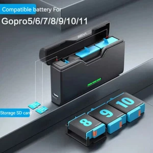 For GoPro Hero Camera 3-Channel Battery Quick Charger Case - Picture 1 of 12