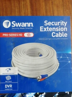 Swann Pro Series HD 30M Security Extension Cable (White Outdoor) - Image 1 of 4