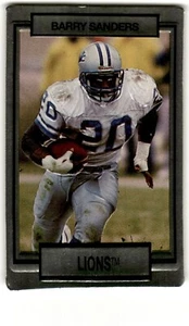 1990 Action Packed Barry Sanders #78 Detroit Lions - Picture 1 of 2
