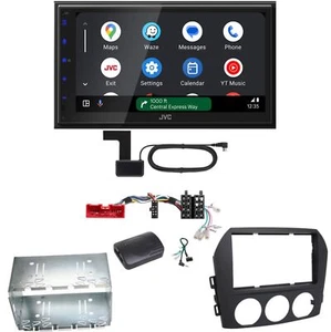 JVC KW-M595DBT Android Auto CarPlay Digitalradio Einbauset für Mazda MX-5 NC - Bild 1 von 1