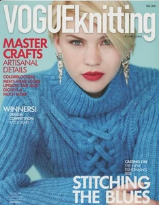 Vogue Knitting International Magazine Fall 2013 Master Crafts 33 Patterns + - Picture 1 of 24