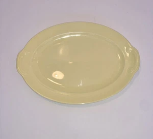 Vintage Retro LuRay Pastels China Serving Platter Yellow Taylor Smith Taylor - Picture 1 of 6