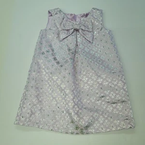 Childrens Place Dress Girl 18-24M Lilac Embroidered Lined Holiday Party Princess - Bild 1 von 11