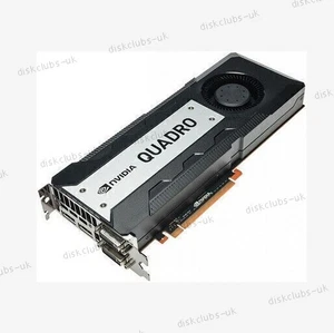 NVIDIA Quadro K6000 12GB GDDR5 professionelle Grafikkarte für Workstation PC CAD - Picture 1 of 6