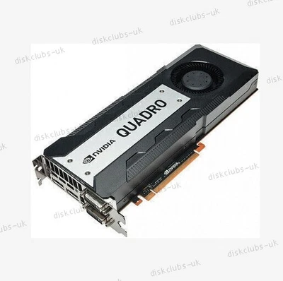 NVIDIA Quadro K6000 12GB GDDR5 professionelle Grafikkarte für Workstation PC CAD - Image 1 of 4