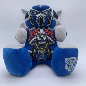 Costruisci un Orso Transformers Optimus Prime Peluche Blu BAB 2017 - Foto 1 di 8