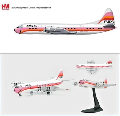 Hobby Master 1/200 HL1011 Lockheed L-188 Electra, PSA, Pacific Southwest N6130A - Immagine 1 di 4