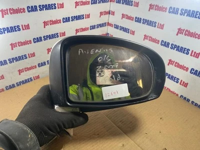 Toyota Avensis mk3 2011 DRIVER SIDE RIGHT electric WING DOOR mirror SILVER - Image 1 of 4