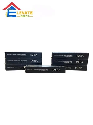 LOT OF 7 Jafra Liquid Matte Lipstick Good Night Kiss Color 3.2 g/ .11 OZ - Image 1 of 4