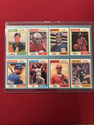 Guía de precios de tarjetas deportivas - 1992 - Hoja de tarjetas sin cortar - Michael Jordan #41 y más Foto 1 de 3