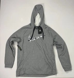 Nike Hoodie Herren Large neu mit Etikett grau Dri-Fit Basketball Performance Activewear Kapuze - Bild 1 von 11