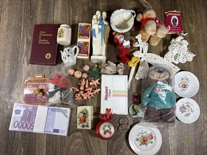 Junk Drawer Lot Trinkets Collectible Vintage/Modern Miniatures Wholesale M1 - Picture 1 of 9