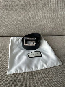 Gucci Crystal Belt Size 90 - Picture 1 of 8