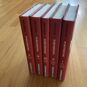 Garry Kasparov on My Great Predecessors ~ Complete in 5 Hardcover Volumes - Picture 1 of 10