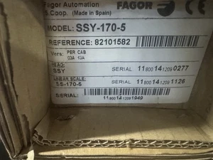 Fagor S Series Incremental Encoders Ssy-170-5 - Picture 1 of 5