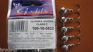 5 x GAMAKATSU JIGKÖPFE  GR. 1/0 - 10,0g  FÜR KOPYTO - TWISTER  HIT !!! - Imagen 1 de 1