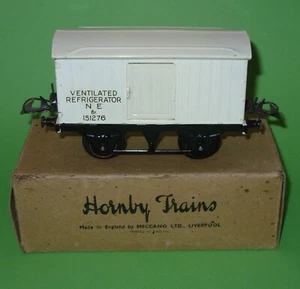 Hornby Spur O / No.1 NE belüfteter Kühlwagen / verpackt - Bild 1 von 9