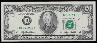 United States (USA) 1993 20 Dollars P 493 New York (B) UNC- - Image 1 of 2