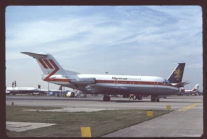 Orig 35mm airline slide Martinair Holland F28-1000 PH-MAT Buy 4+ save 20% - Picture 1 of 1