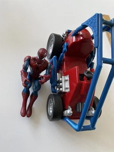 Marvel Spiderman Bump An Go Dune Buggy 2005 Toy Biz - Picture 1 of 5