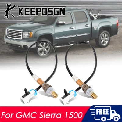 Sensor de oxígeno O2 aguas arriba repuesto para camioneta GMC Sierra 1500 2003-2013 2 piezas Foto 1 de 4