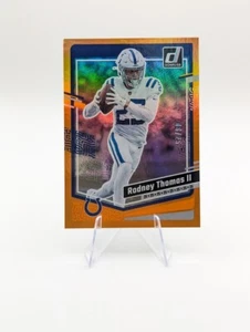 Rodney Thomas II 2023 Panini Donruss Stat Line SP /25 #130 Colts - Picture 1 of 2