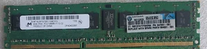 HP 8GB SDDR3-1600MHZ PC3-12800R 1Rx4 ECC 647651-081Server Memory RAM - Zdjęcie 1 z 2