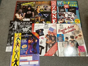WWF WWE Retro Merchandise Catalogs From WWF Magazine EUROSHOP Figures Flyer - Picture 1 of 4