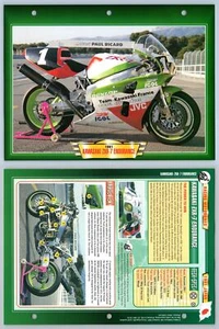 Kawasaki ZXR-7 Endurance - 1991 - Racing - Atlas Motorbike Fact File Card - Picture 1 of 1