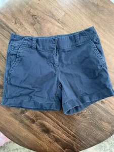 Vineyard Vines Größe 2 Damenshorts dunkelblau Alltagsshorts Baumwolle  - Bild 1 von 8