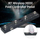 M-VAVE BT Wireless MIDI Foot Controller Pedal 4 Button MIDI Controller D7V7
