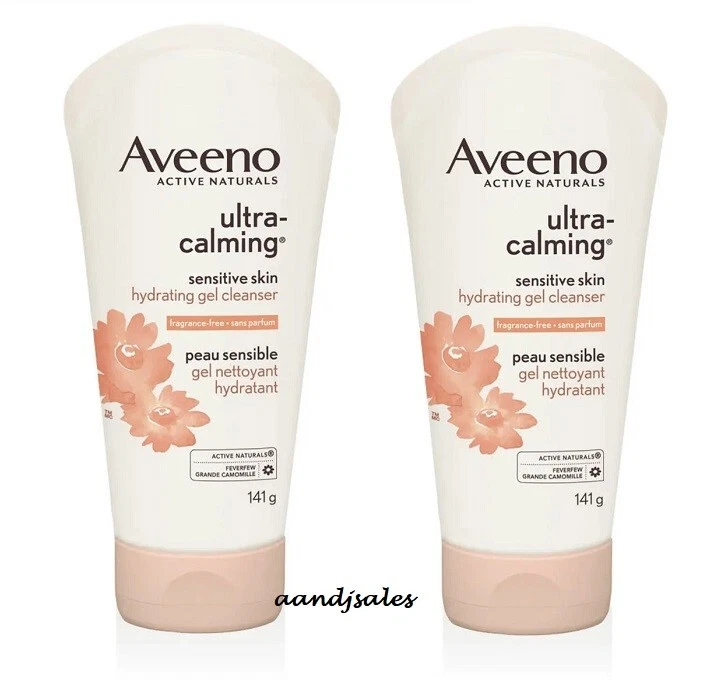 Nuevo Gel Limpiador Hidratante Ultra Calmante Aveeno Active Naturals 141 g cada uno Foto 1 de 1