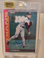 2016 Topps Omar Vizquel Autograph Archive Signature Series [#27/50](Crd #267)