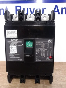 FUJI 225 AMP SA BREAKER SA203RAUL, #2251005G NIB - Picture 1 of 12