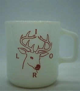 GALAXY ADVERTISING MUG: L-I-O-R - DEER - UNKNOWN COMPANY - Picture 1 of 2
