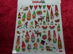 Design Sticker - Weihnachten - VII - Wichtel / Pinguine / Schneemänner  - Bild 1 von 1