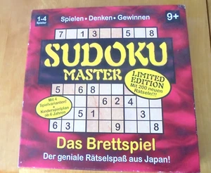 1x ORIGINAL BRETTSPIEL SUDOKU MASTER GEBRAUCHT TOP TOP - Bild 1 von 4