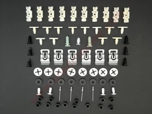 AGRAFES EXTENSIONS D'AILES LISERÉS PEUGEOT 205 GTI CTI KIT COMPLET