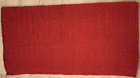 Wollfilz Westernpad rot UNBENUTZT 88 x 94 x 1 cm Vanshika Handlooms