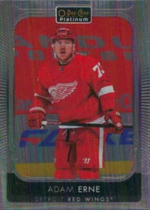2021-22 O-Pee-Chee Platinum #192 Adam Erne Detroit Red Wings - Picture 1 of 2