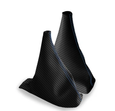 Funda Manual y Transferencia Fibra Carbono para Nissan Xterra 02-06 Punto Azul Foto 1 de 4