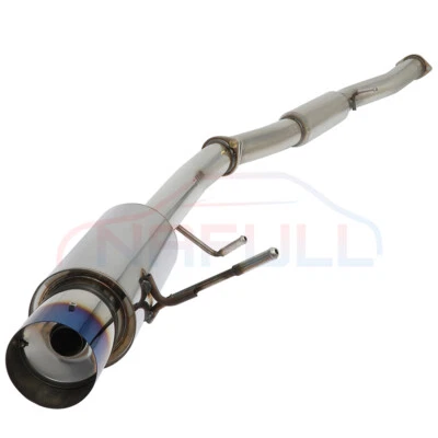 For 02-07 Subaru Impreza WRX/STI 4.5" Burnt Muffler Tip Racing  Exhaust Foto 1 de 4