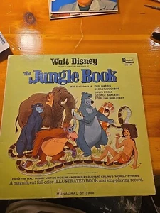 The Jungle Book - Disneyland 12” Vinyl LP 1967 RARE St3948 ORIGINAL PRESSING - Picture 1 of 11