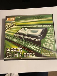 United Dance Bagleys Feb 2003 Drum & Bass 12 Tape Pack - Picture 1 of 3
