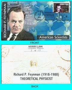 AMERICAN SCIENTISTS SET OF 4 FIRST DAY COVERS HL - Picture 1 of 1