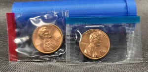 1980 P & D Lincoln Cents - UNC (in Mint Set Verpackung) - Bild 1 von 6