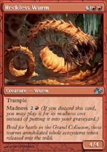 Reckless Wurm - Planar Chaos #120/165 MTG Magic The Gathering - Image 1 of 1