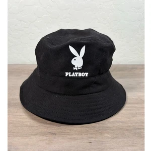 Playboy Rabbit Head Logo Bucket Hat- Women's One Size Fits Most - NWT - Picture 1 of 5